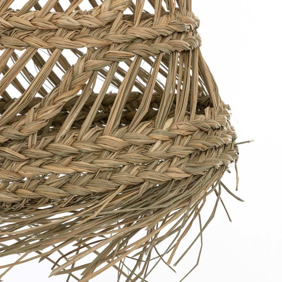 Suspension Roseau Lahys Naturel D28 beige, ATMOSPHERA