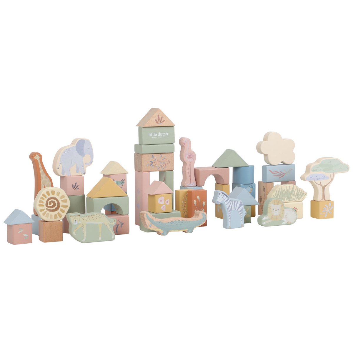 Blocs de construction multicolore, LITTLE DUTCH