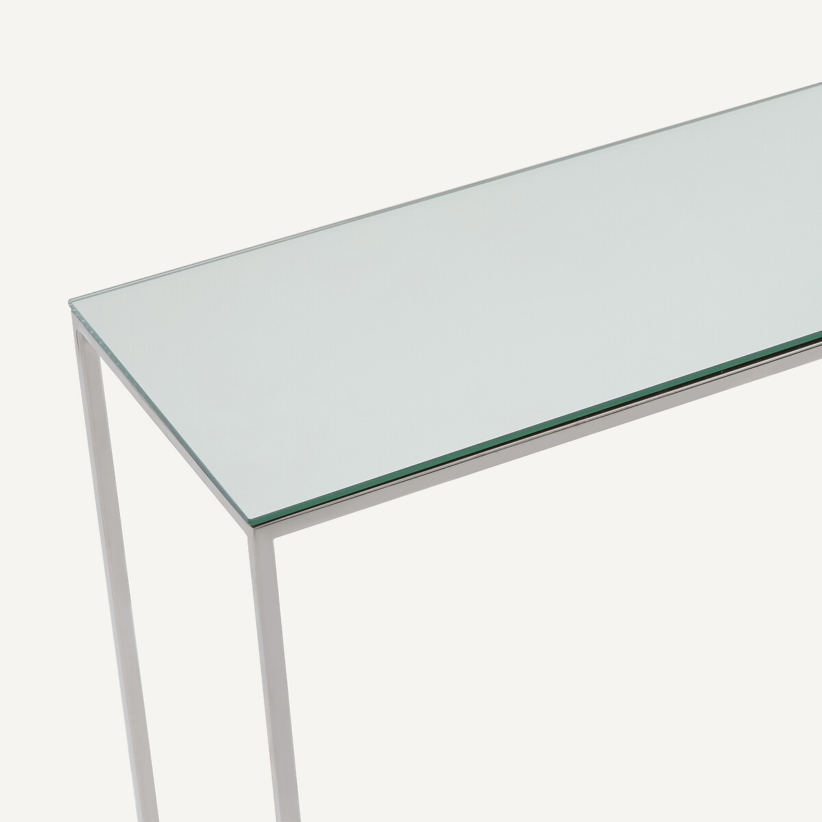 Console miroir en métal chromé, MAHAUT miroir, AM.PM