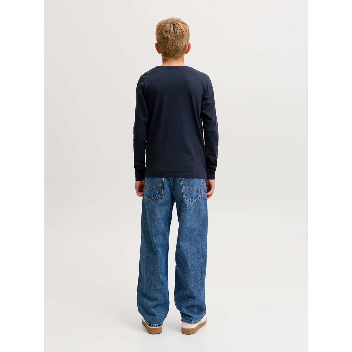 T-Shirt À Manches Longues navy blazer, JACK & JONES JUNIOR
