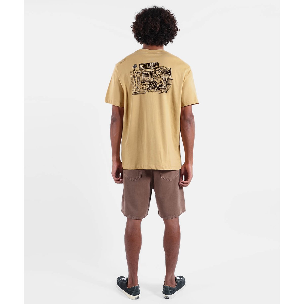 Tee-shirt manches courtes FLAMINGO tan, OXBOW