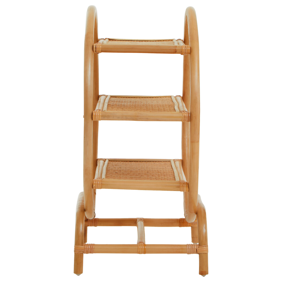 Anoki Rattan Console Shelving Unit natural, SO'HOME