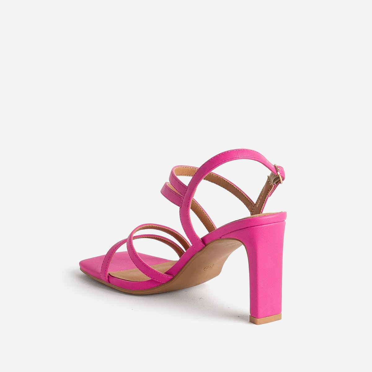 Sandale À Talon ENSIA rose, TEXTO