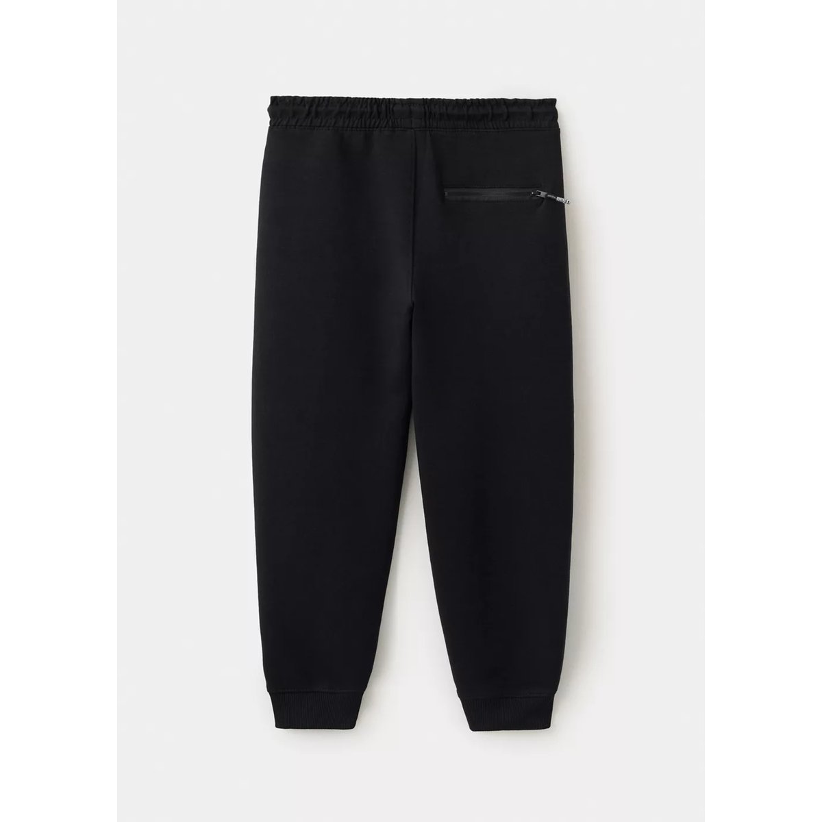 Pantalon jogger coton noir, MANGO KIDS