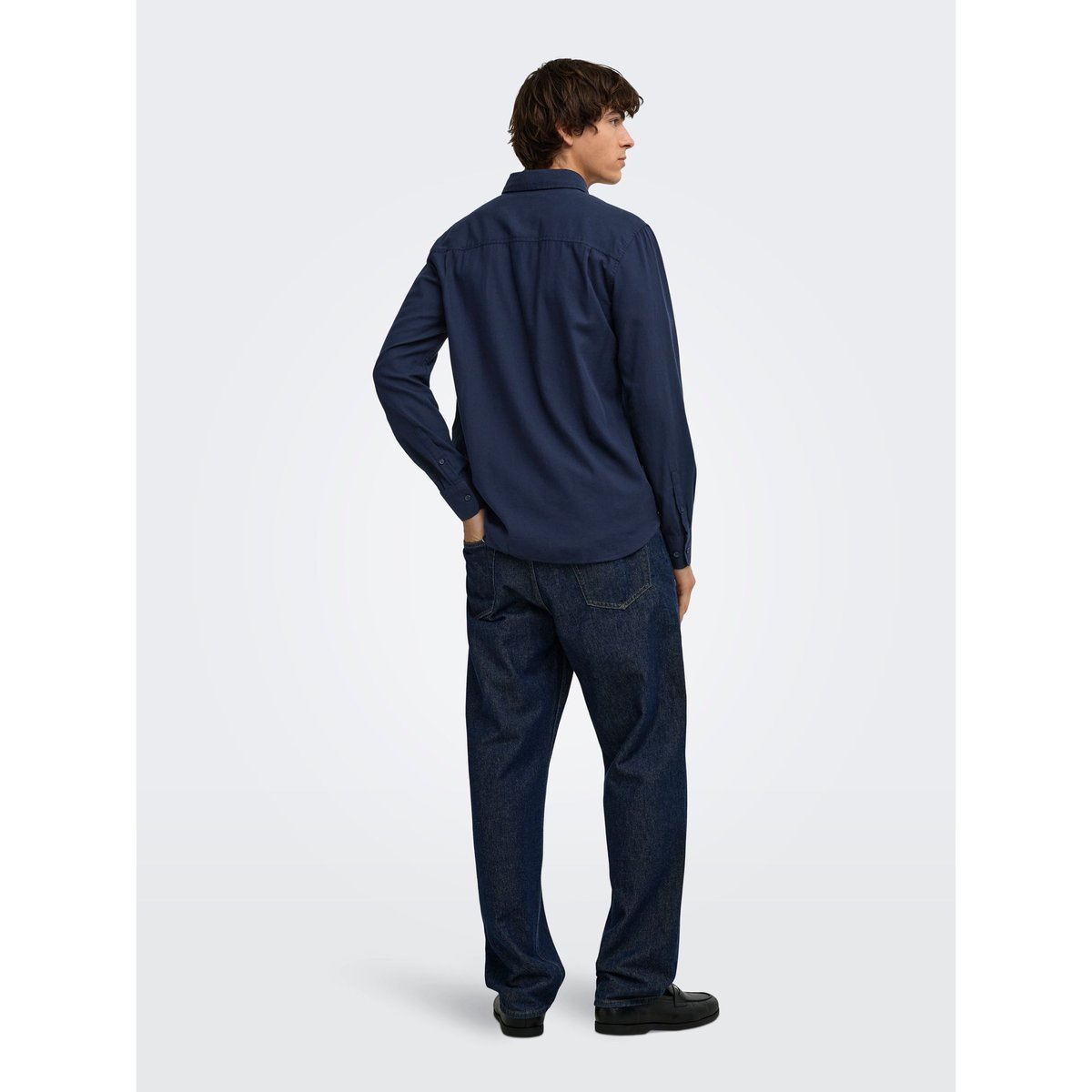 Chemise black iris 1, ONLY & SONS