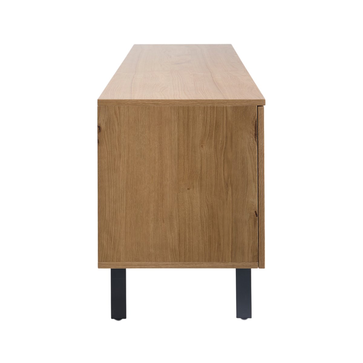 Buffet 4 portes bois pieds métal - MATTEO multicolore, CAMIF