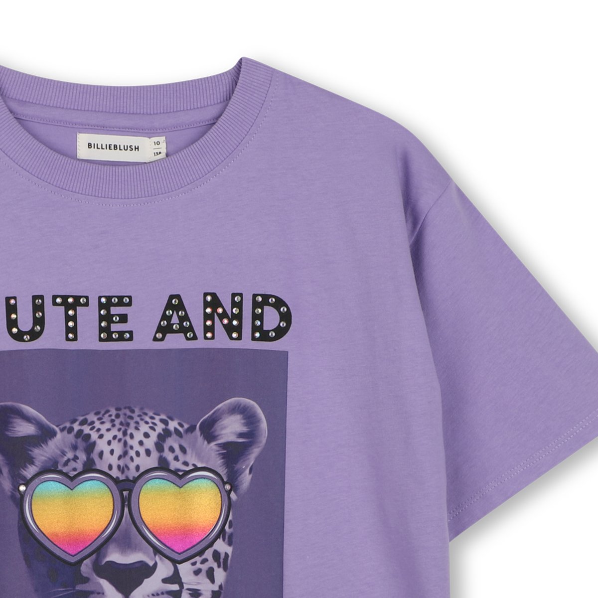 Tee-shirt manches courtes violet tulip, BILLIEBLUSH