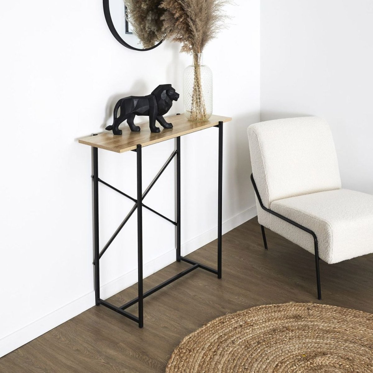 Console Loka beige, DECORATIE