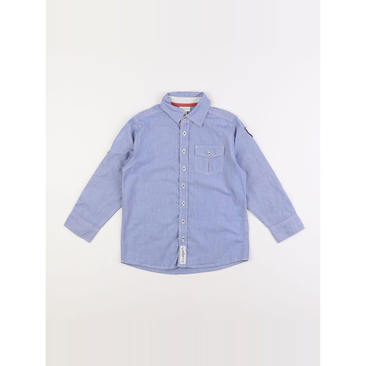 Chemise imprimé au dos - Très bon état bleu, VERTBAUDET