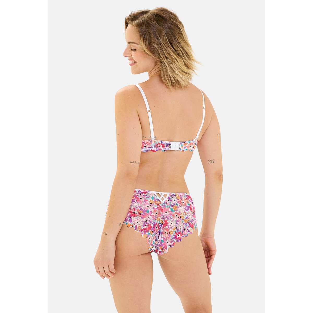 Shorty GRACIEUSE POP champ de fleurs, BILLET DOUX
