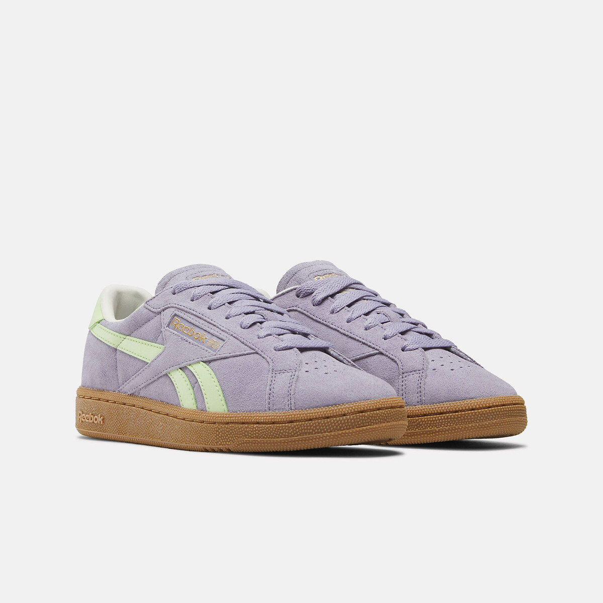 Baskets Club C Grounds violet/vert, REEBOK CLASSICS