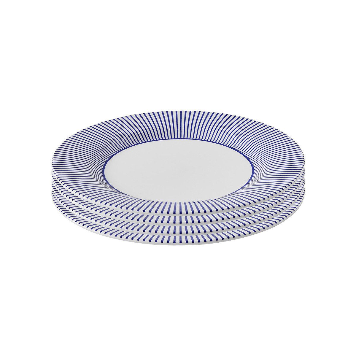 Set of 4 Steccato Dinner Plates blue, SPODE