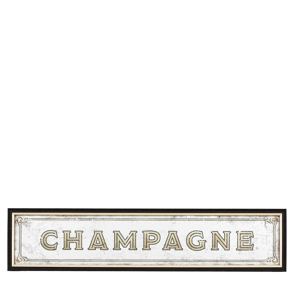 97cm Champagne Mirrored Wall Art brown , ÉDITÉ