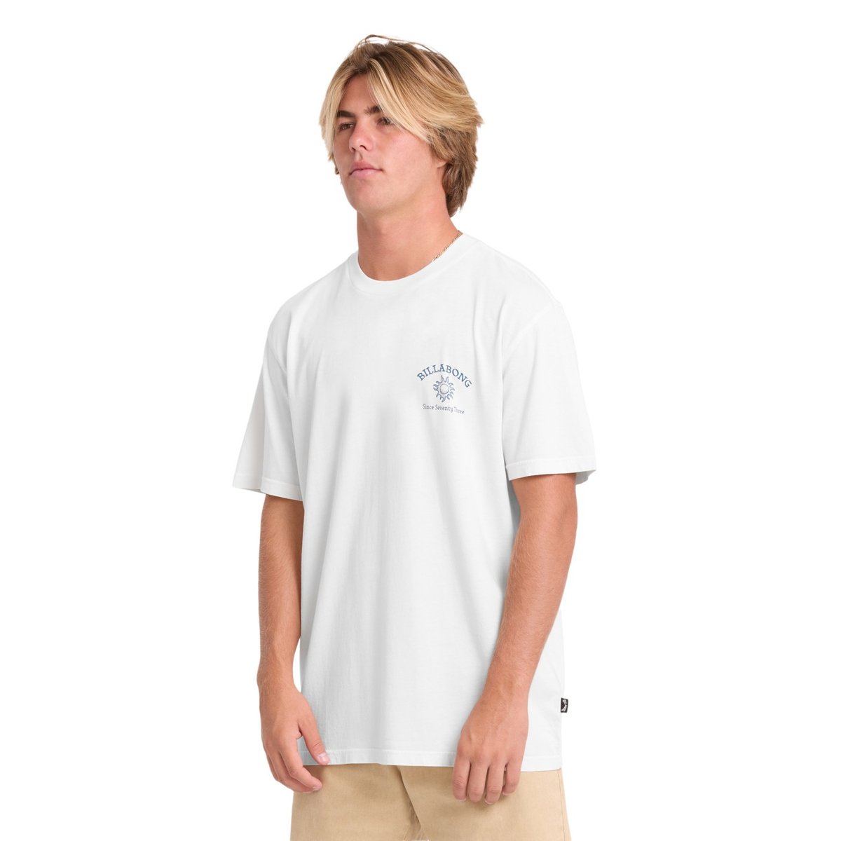 T shirt manches courtes REMAINS PREMIUM blanc off white, BILLABONG