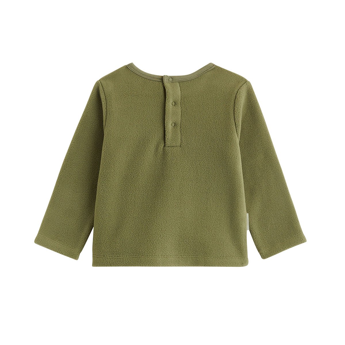 Pyjama enfant 2 pièces en polaire Ginkgo vert, PETIT BEGUIN