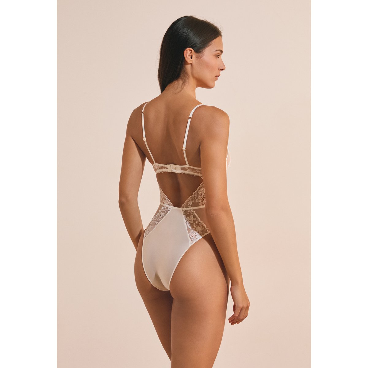 Body en dentelle HERITAGE ecru, ETAM