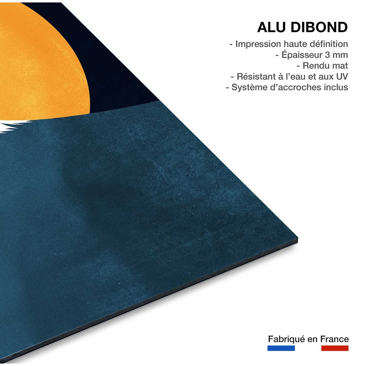 Tableau Himalaya by night tableau alu dibond, HEXOA
