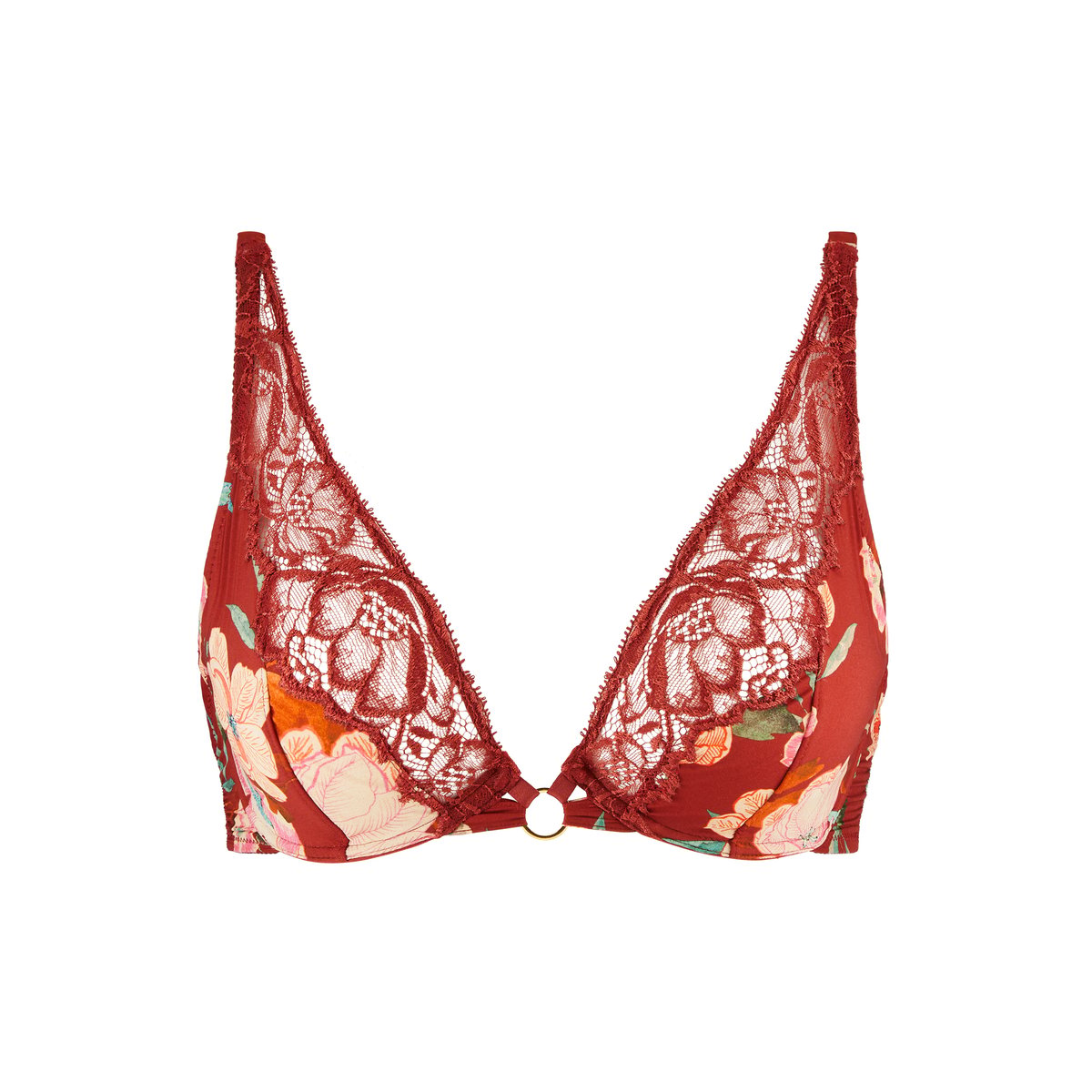 Soutien-gorge triangle avec armatures Sweetfolk rouge, AUBADE