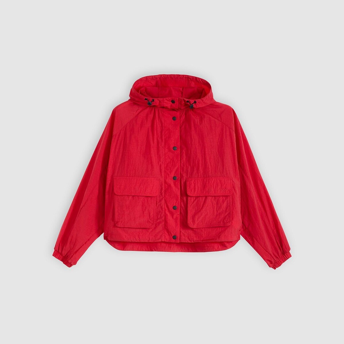 Parka courte à capuche Simone rouge, LEVI'S