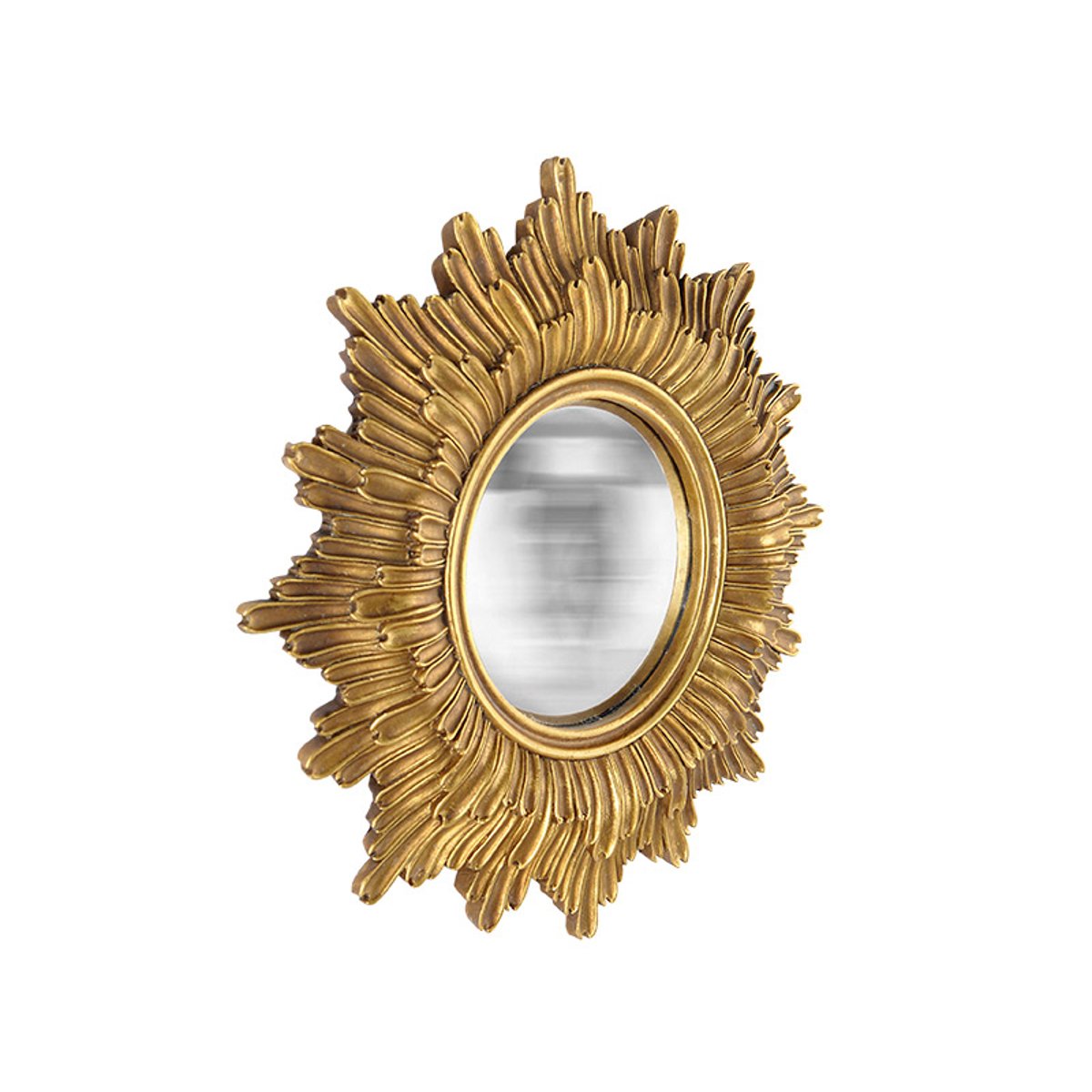 Miroir convexe soleil 30cm or, EMDE