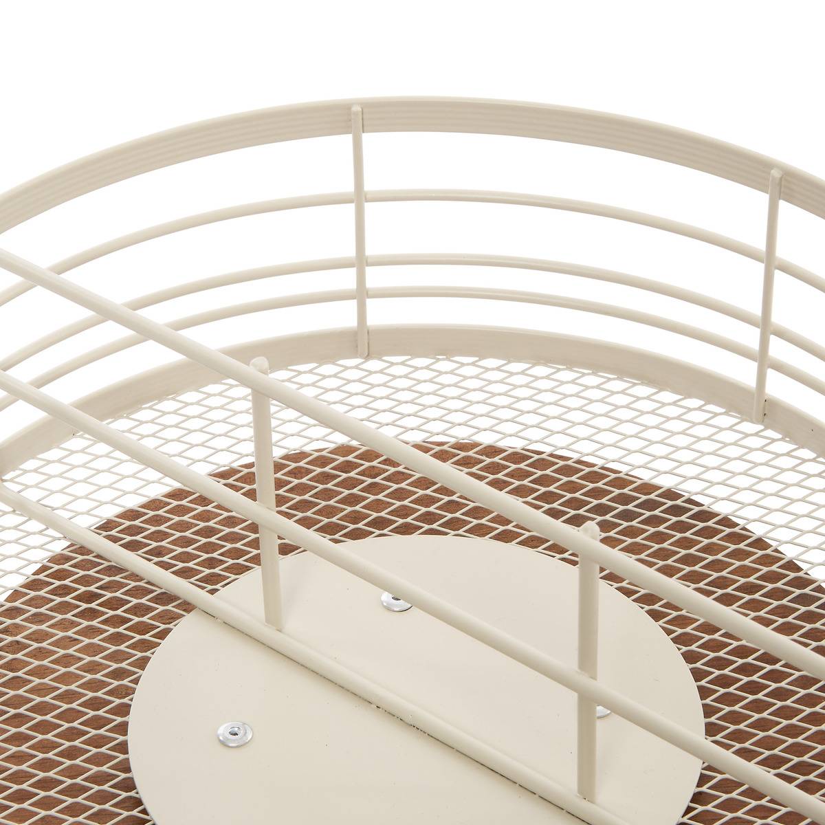 Plateau rond tournant TELMA beige, 5FIVE SIMPLY SMART