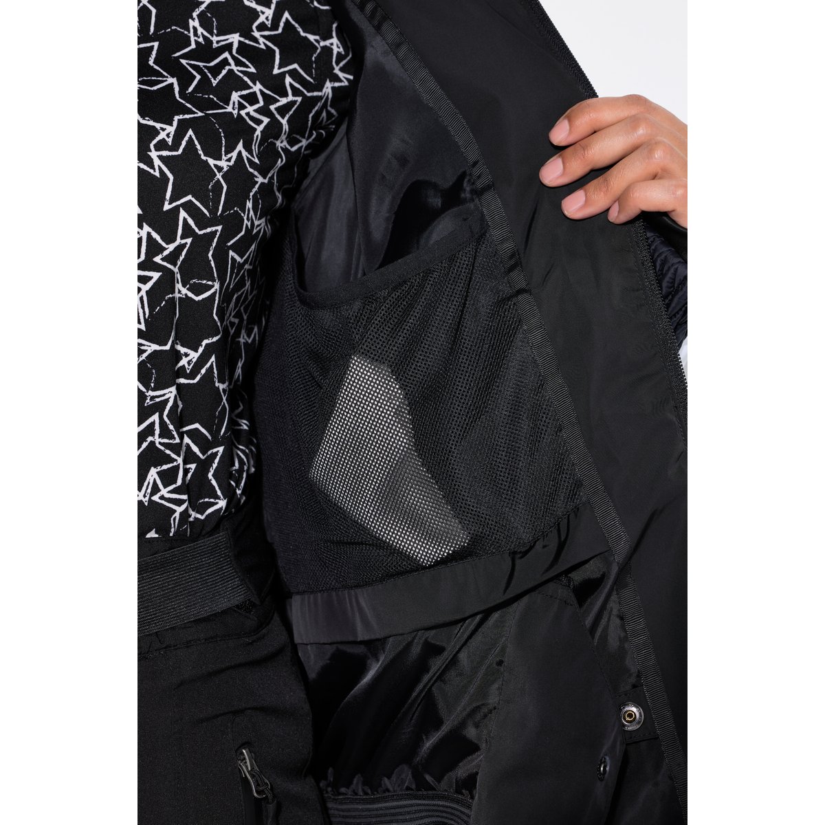 Veste de ski déperlante noir, ULLA POPKEN