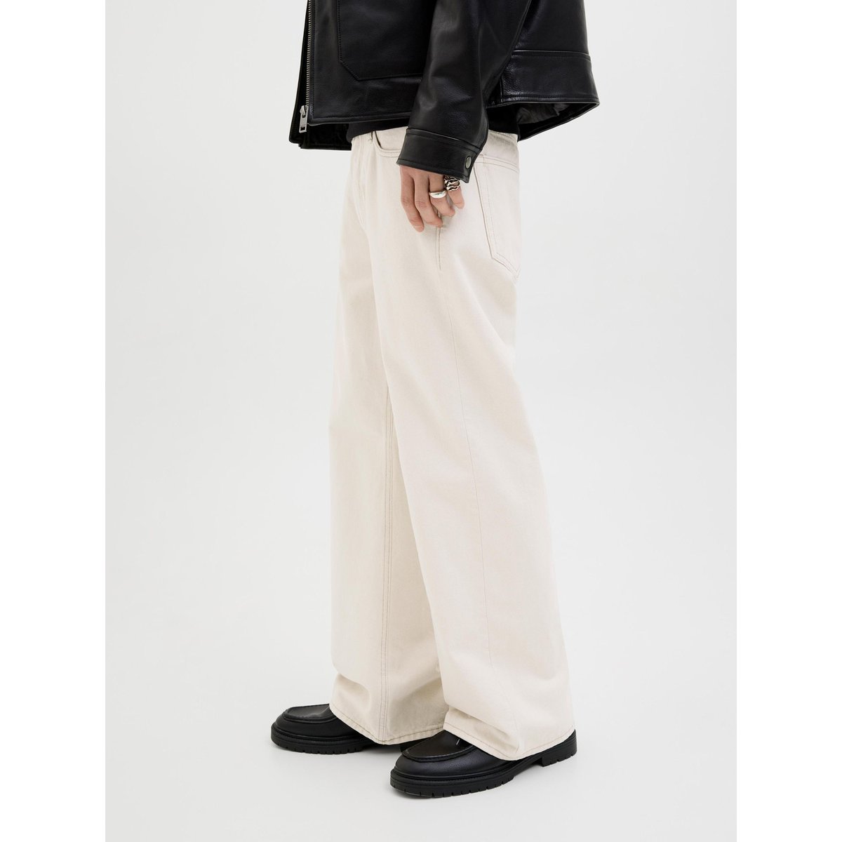 Jean Coupe Évasée ecru, JACK & JONES