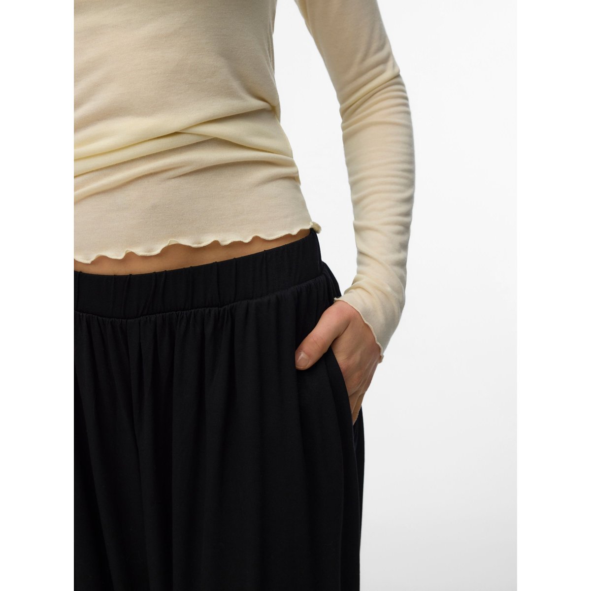 Pantalon noire - black, VERO MODA