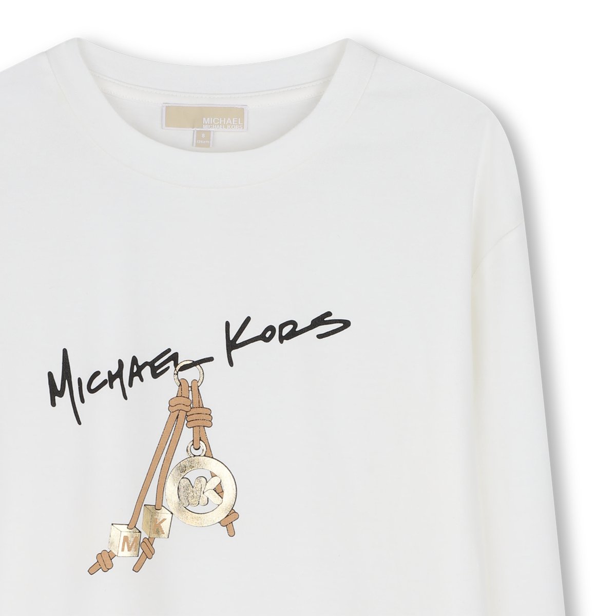 Tee-shirt manches longues offwhite, MICHAEL KORS