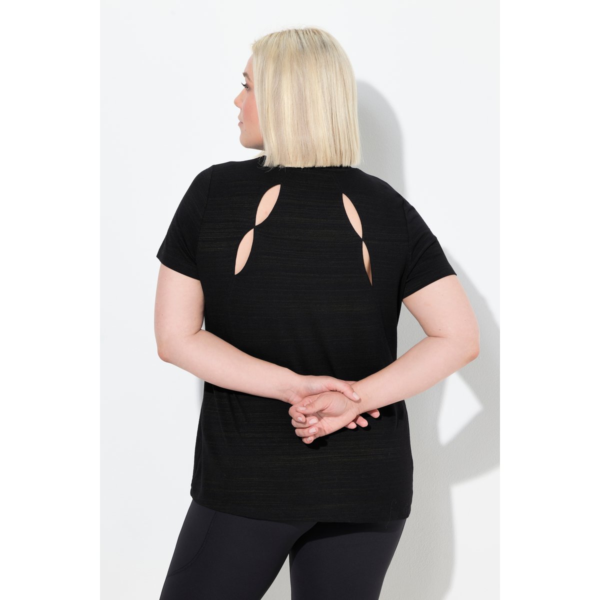 T-shirt technique noir, ULLA POPKEN