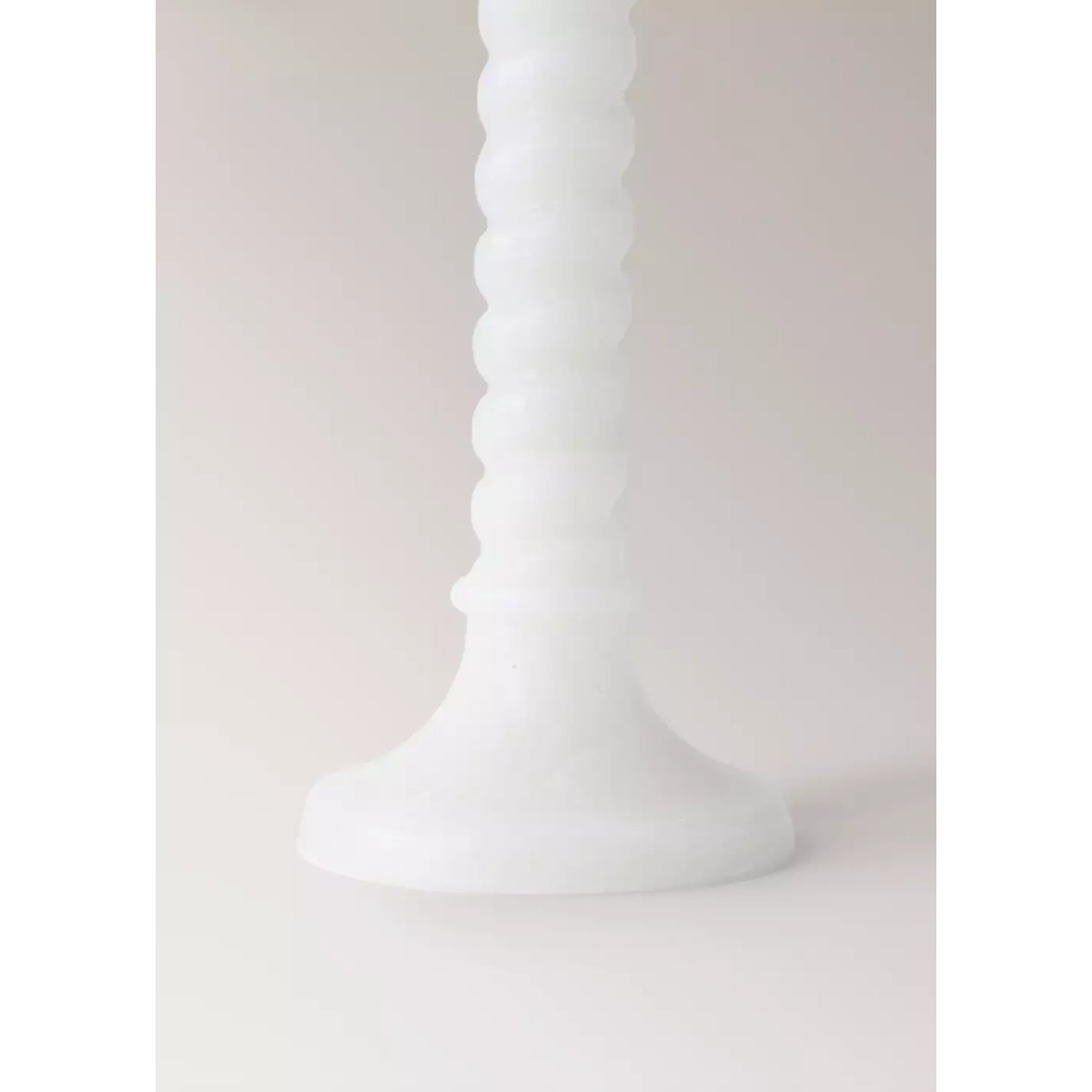 Bougie décorative en forme de chandelier écru, MANGO HOME