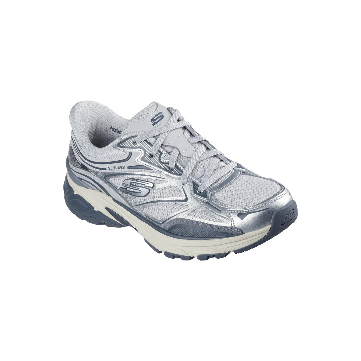 Baskets STAMINA SPORT argent, SKECHERS