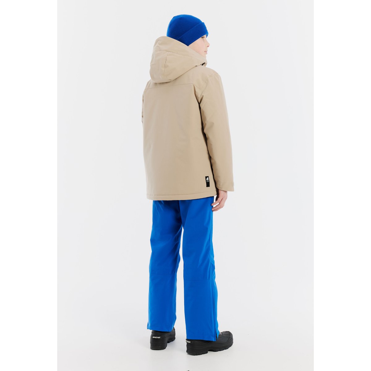 Veste de ski et de snowboard PRTWIXAN JR bamboobeige, PROTEST