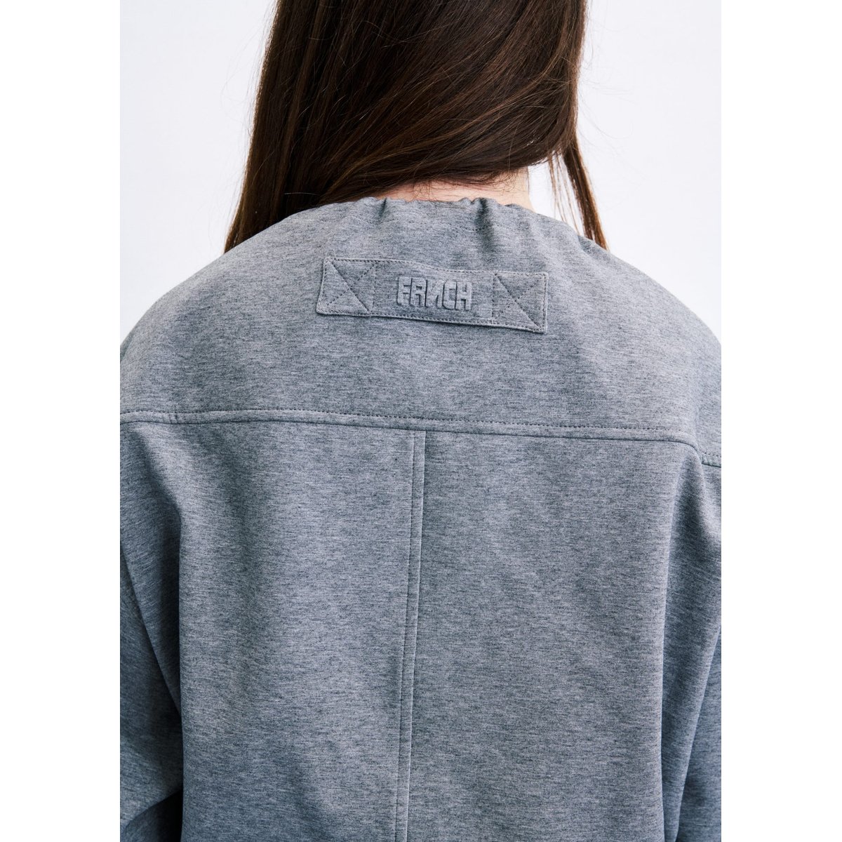Veste Shosha en coton SHOSHA gris, FRNCH
