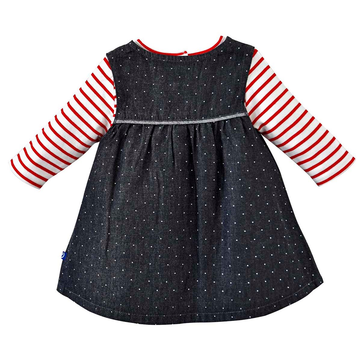 Ensemble robe t-shirt hibiscus gris, SUCRE D'ORGE