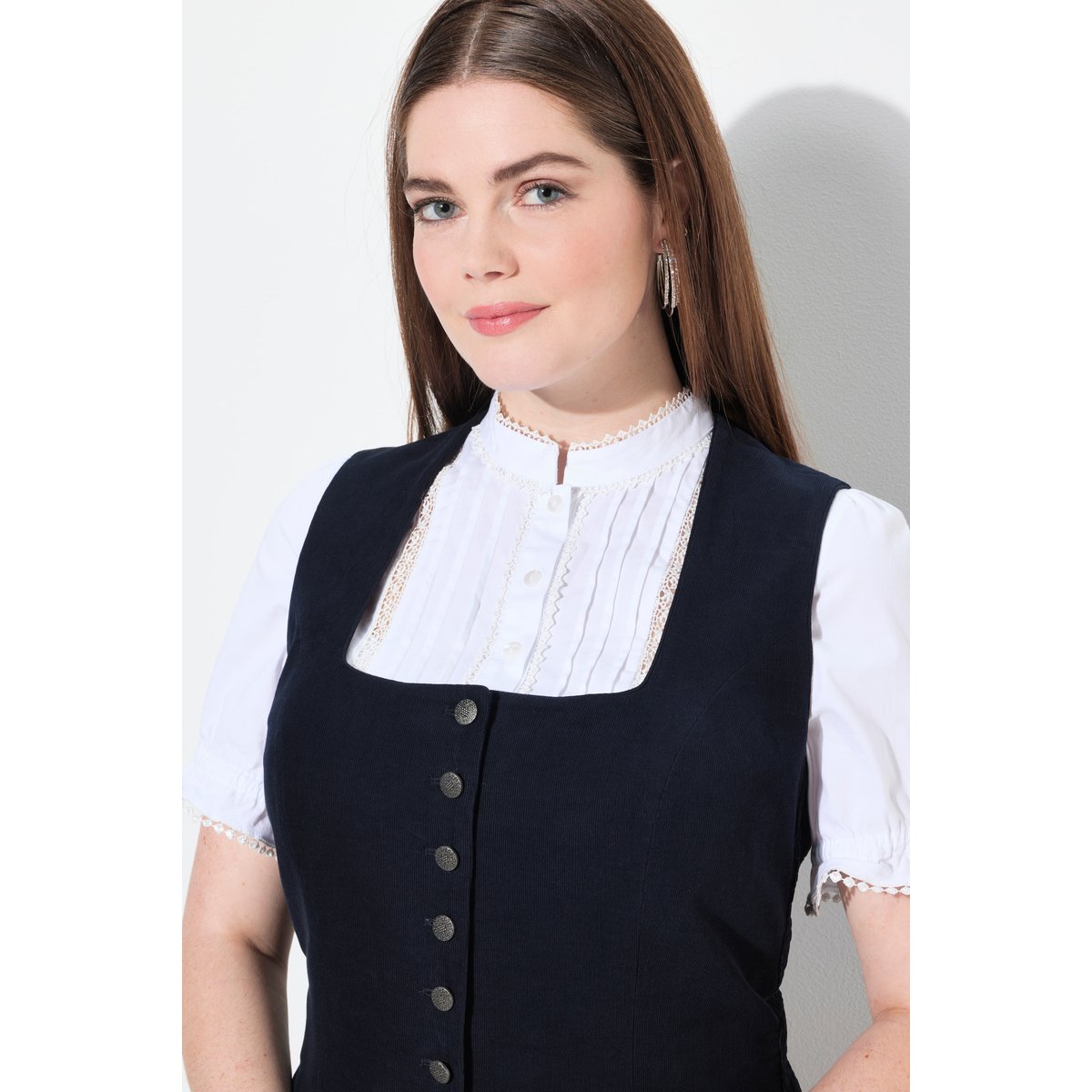 Bustier inspiré du costume traditionnel marine, ULLA POPKEN