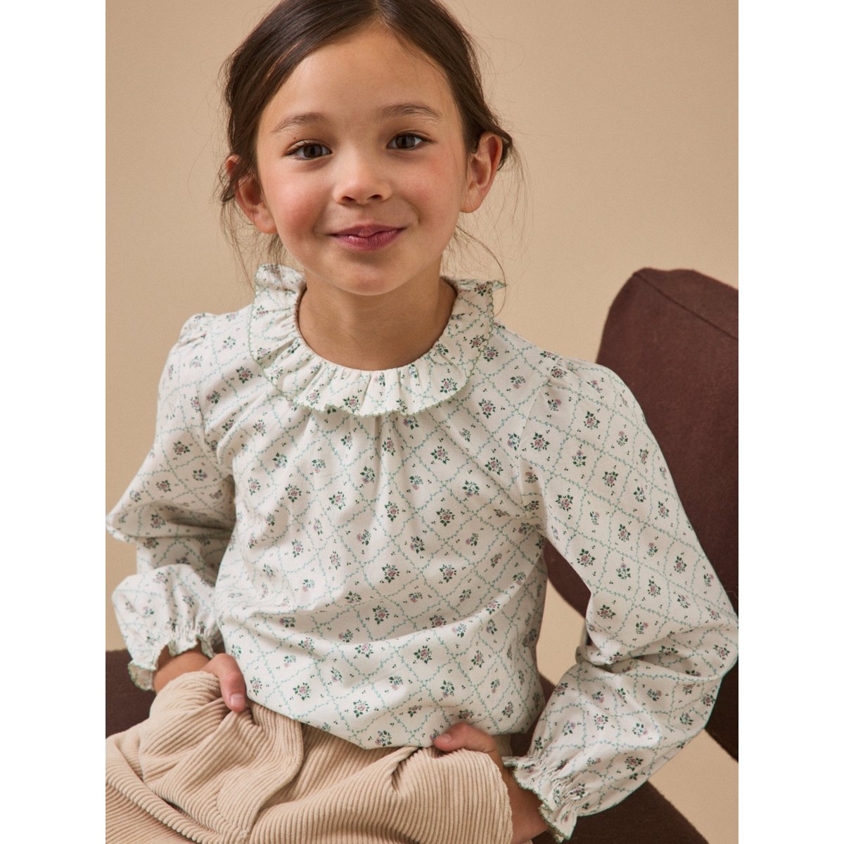 Chemise imprimée Solène imprimé solene, CYRILLUS