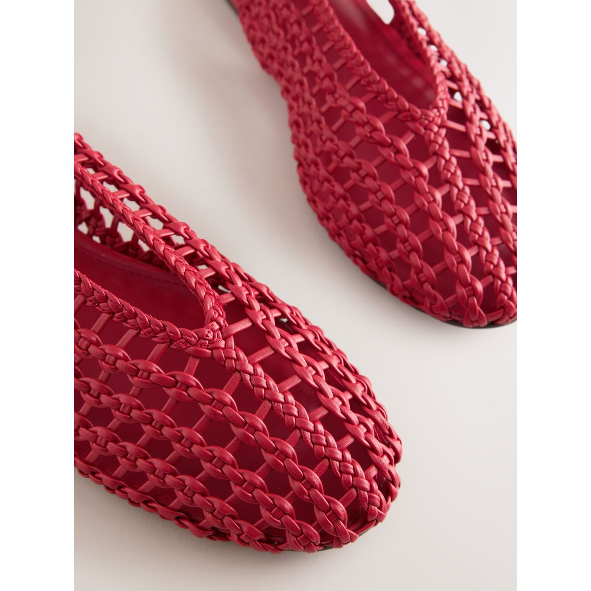 Ballerines tissées forever comfort® rouge, NEXT