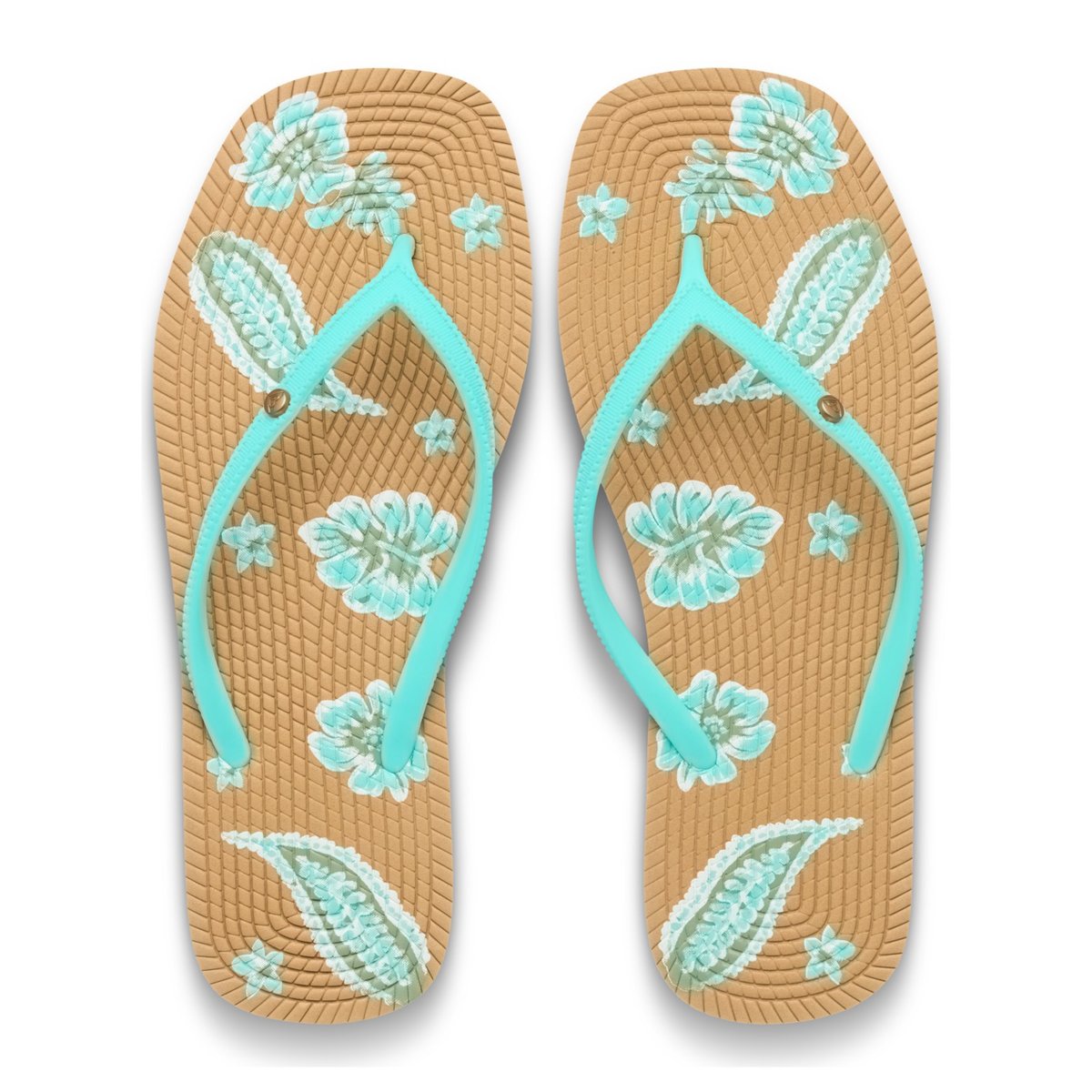 Tongs ARIZONA DREAMS. vert oil green, ROXY