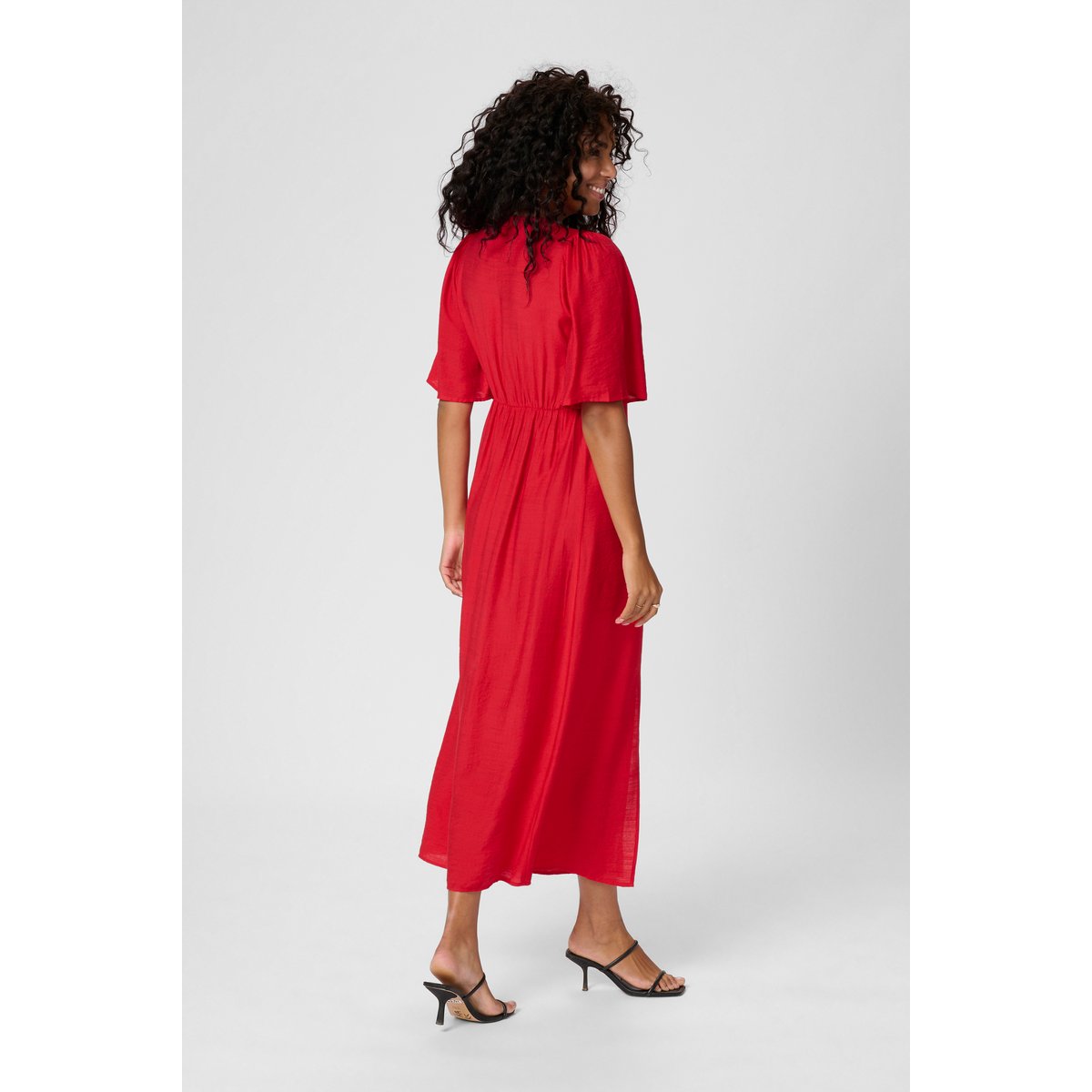 Robe rouge true red, KAFFE