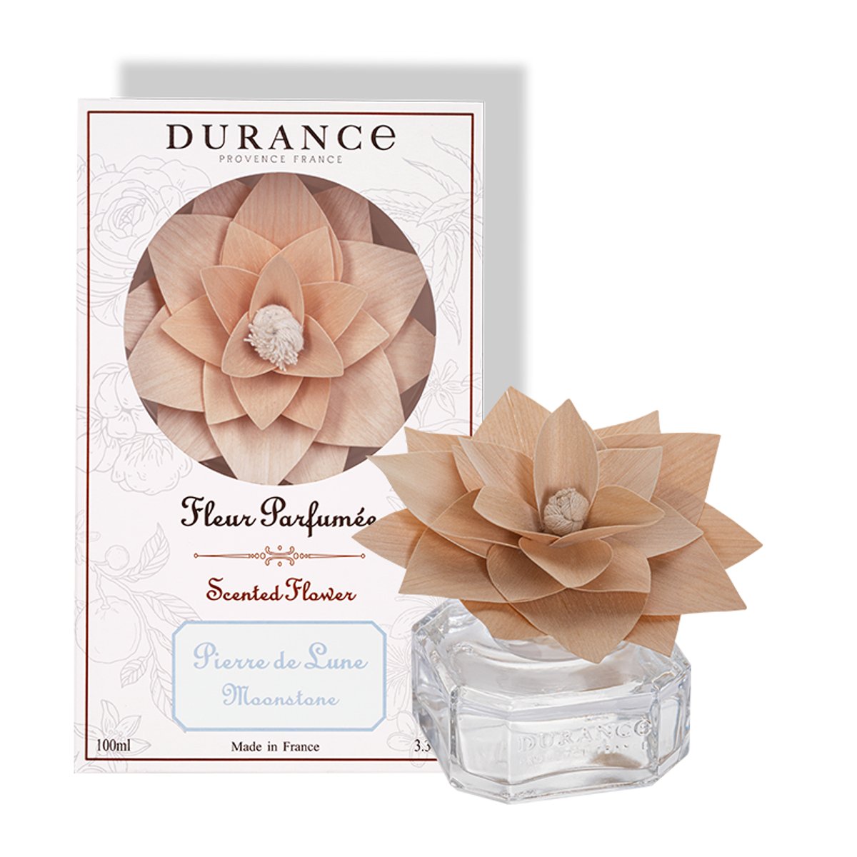 Fleur parfumée PIERRE DE LUNE couleur unique, DURANCE