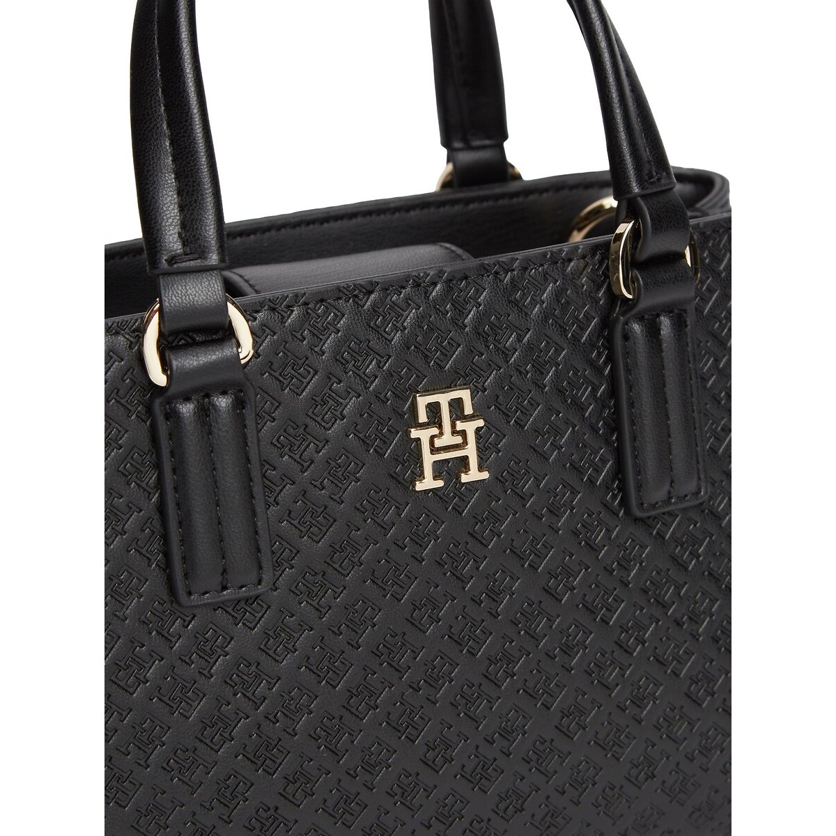 Sac tote bag mini, TH DAILY noir, TOMMY HILFIGER
