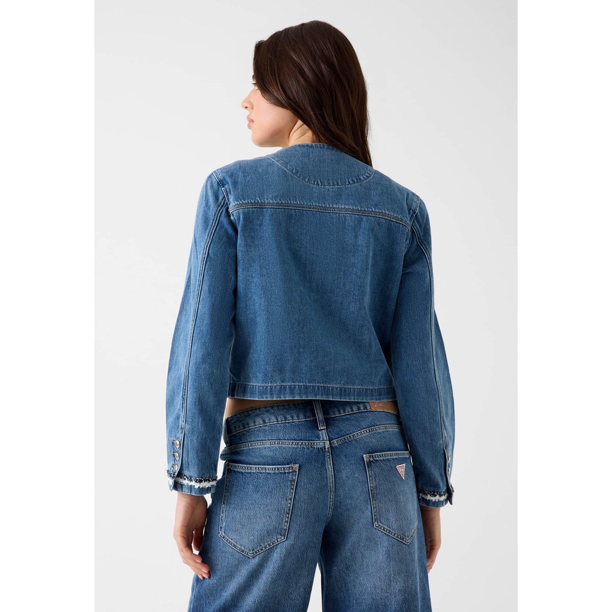 Veste En Denim bleu, GUESS