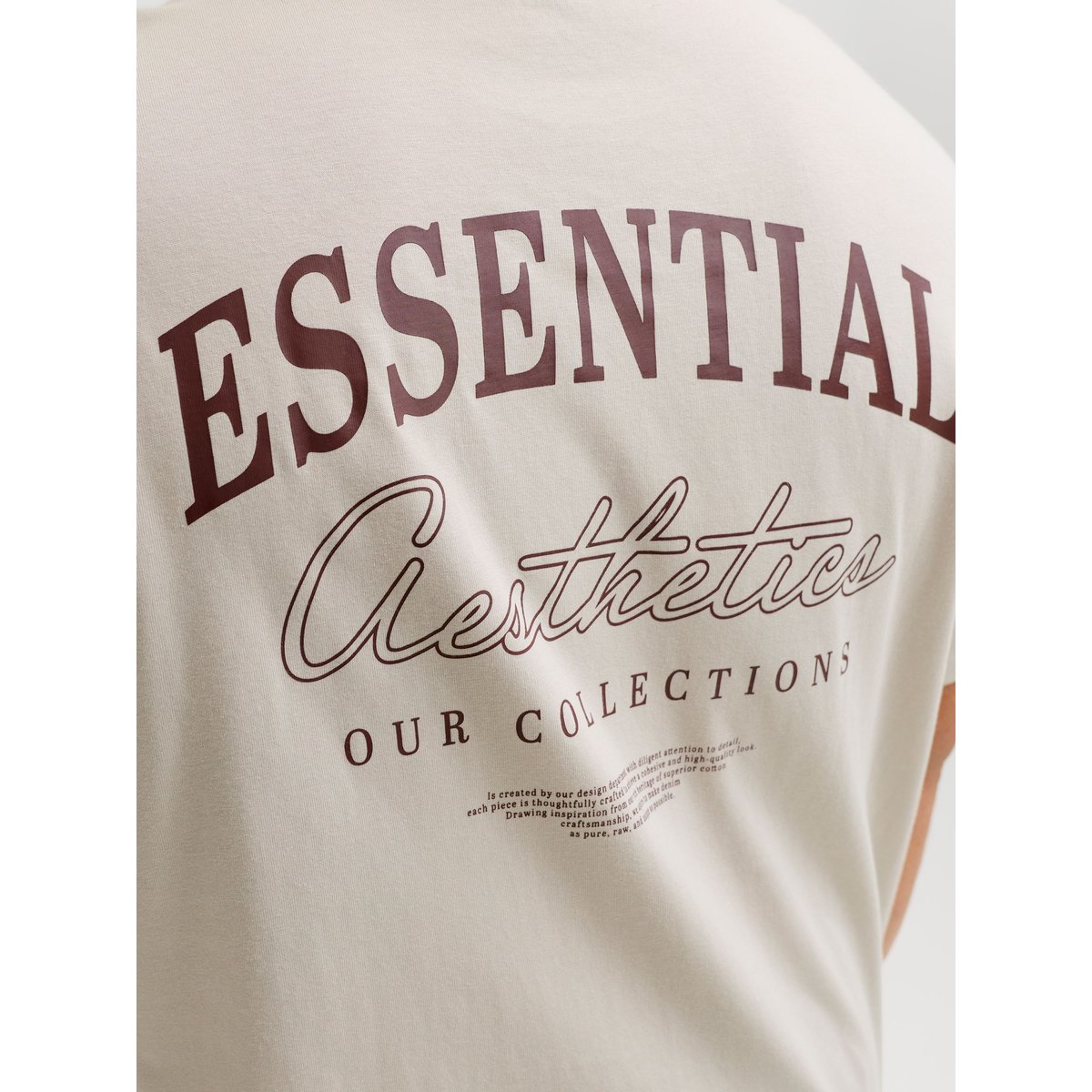 T-Shirt moonbeam, JACK & JONES