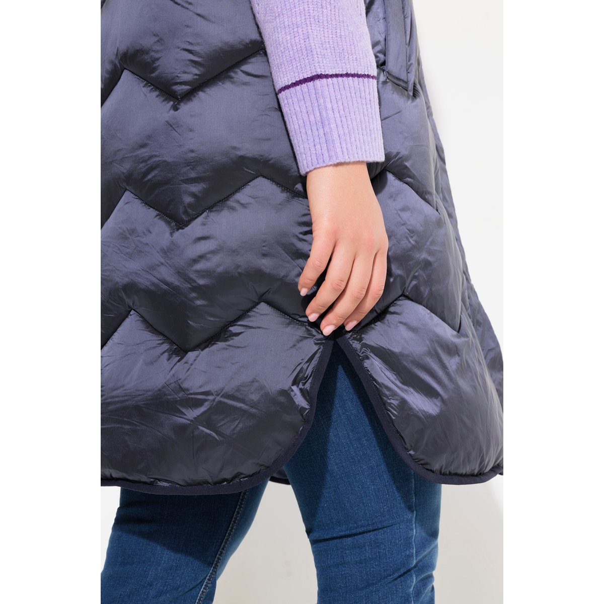 Gilet technique matelassé HYPRAR bleu nuit, ULLA POPKEN