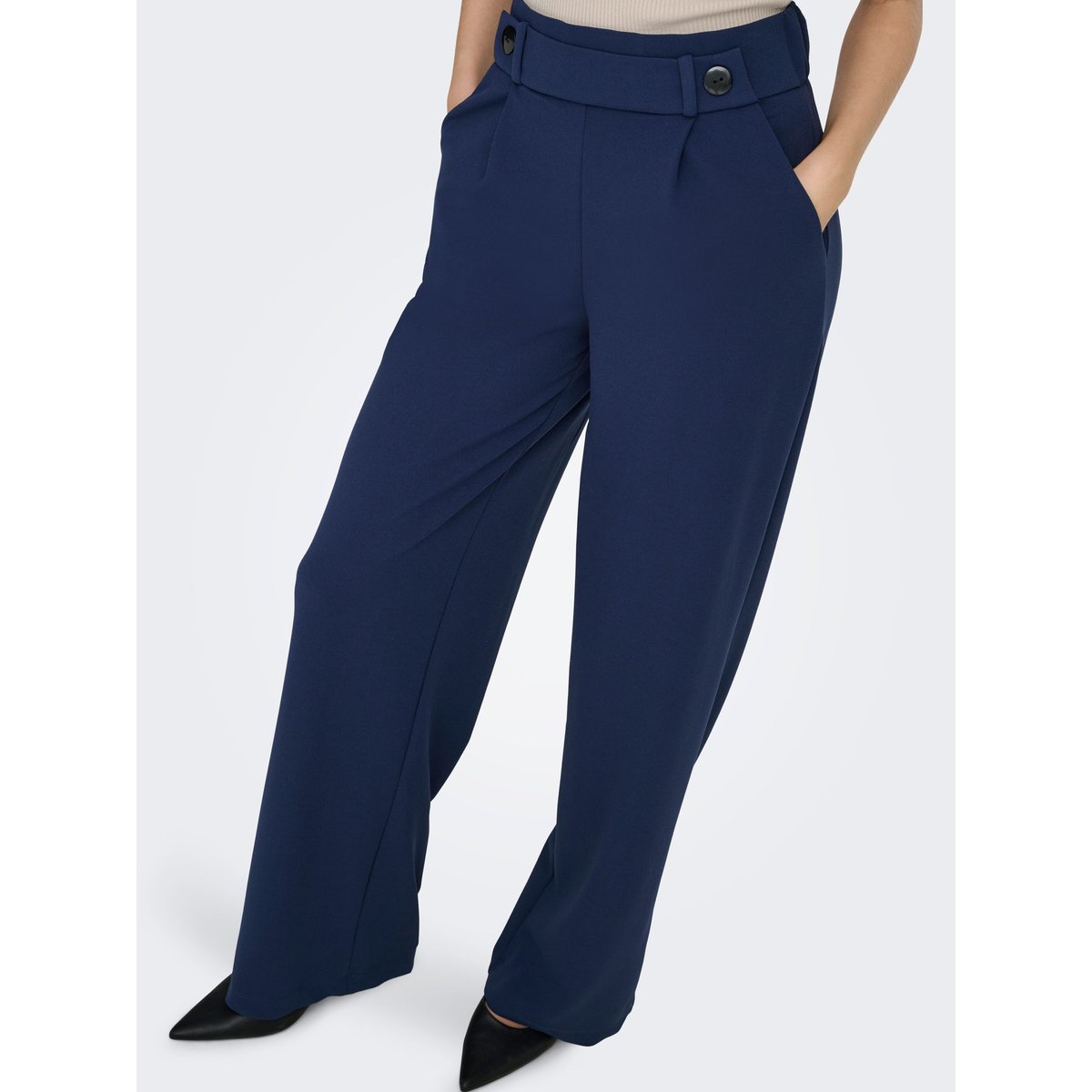 Pantalon À Jambe Large black iris, JDY