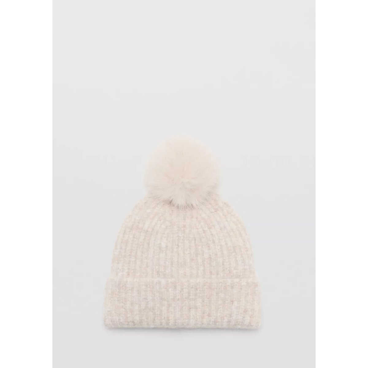 Bonnet pompon sable, MANGO KIDS