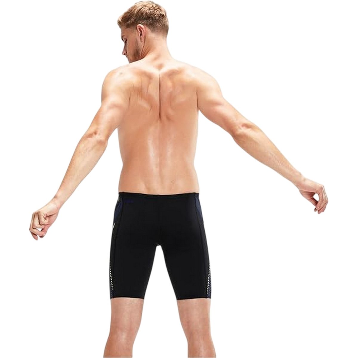 Jammer de natation motif/style à rayures TECH noir, SPEEDO