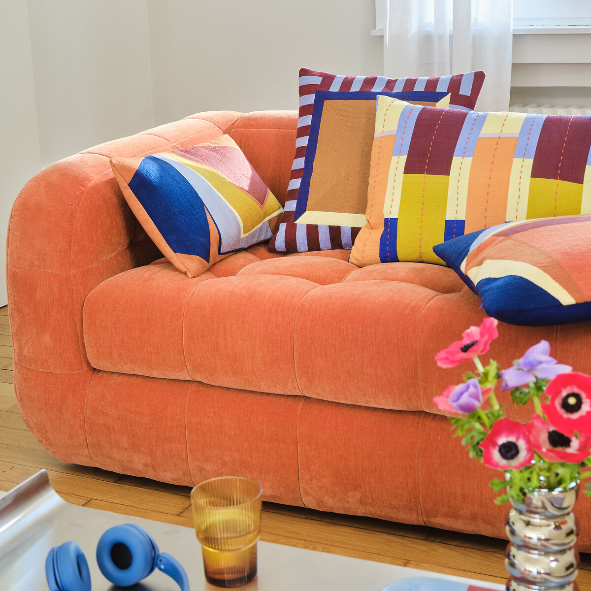 Piazza Cotton 45 X 45cm Cushion Cover multi-coloured, LA REDOUTE INTERIEURS