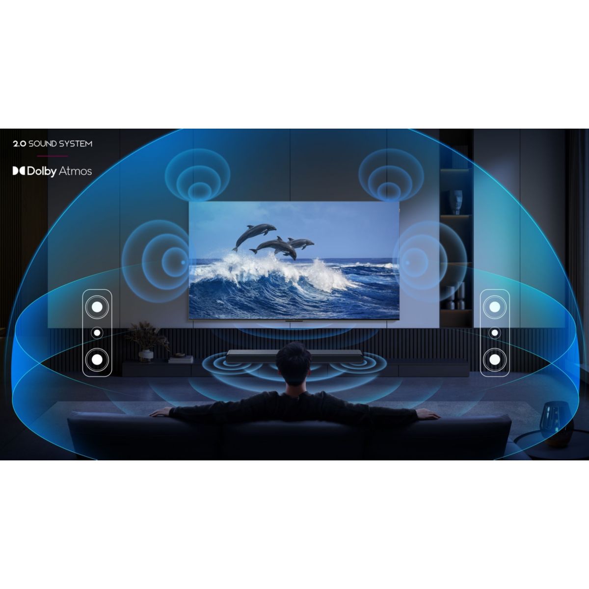 Barre de son S45HE noir, TCL